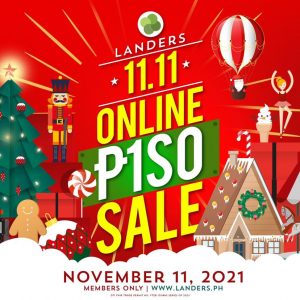 Landers Superstore - 11.11 Online Piso Sale