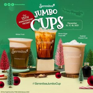Serenitea - FREE Upsize from Large to Jumbo Promo