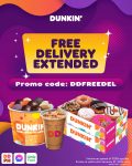 Dunkin - FREE Delivery Promo Extended