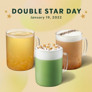 Starbucks - Double Star Day Promo 