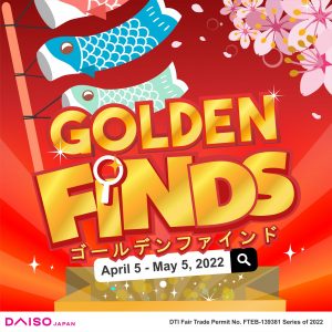 Daiso Japan - Golden Finds Promo
