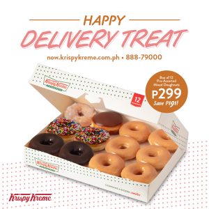 Krispy Kreme - Happy Delivery Treat Promo 1 Krispy Kreme Happy Delivery Treat May22 2