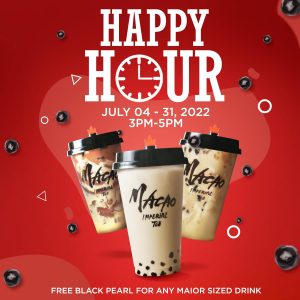 Macao Imperial Tea - Happy Hour Promo