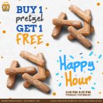Auntie Anne's - Happy Hour: Buy 1 Get 1 Promo