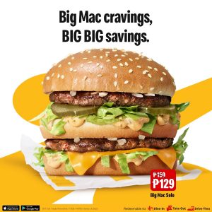 McDonald's - McDo App Burger Daily Deal Promo 2 McDonalds Burger Daily Deal via McDo App Aug22 3