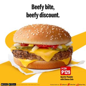 McDonald's - McDo App Burger Daily Deal Promo 3 McDonalds Burger Daily Deal via McDo App Aug22 4