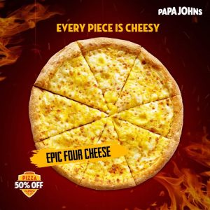 Papa John's - 50% Off Pizza Madness Promo 4 Papa John's - 50% Off Pizza Madness Promo