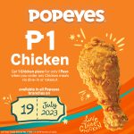 Popeyes - 1 Peso Chicken Deal