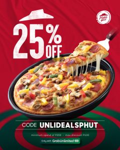 Pizza Hut - GrabFood Rainy Day Promo