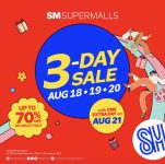 SM Supermalls 3-Day Sale