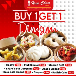 Hap Chan Buy 1 Get 1 Signature Dimsum Promo