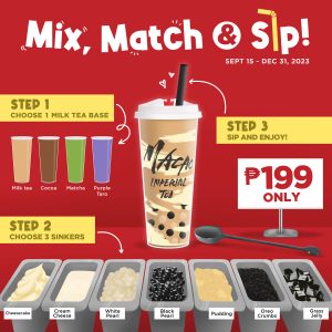 Macao Imperial Tea Mix Match and Sip Promo