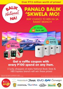 National Book Store Balik 'Skwela Super Sorpresa Raffle Promo