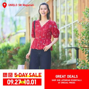 UNIQLO SM Megamall 5-Day Sale UNIQLO SM Megamall 5-Day Sale