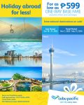 Cebu Pacific International Seat Sale
