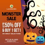 Sale, Sale, Sale! 30 Landers Monster Sale