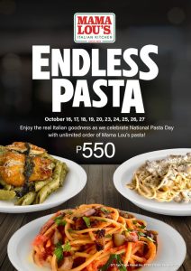 Mama Lou's Endless Pasta Promo