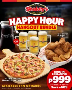 Shakey's Happy Hour Hangout Bundle Promo