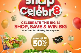 AllDay Supermarket Shop and Celebr8 Anniversary Raffle Promo