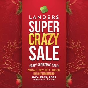 Landers Super Crazy Early Christmas Sale