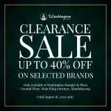 Clearance Sale: Up to 40% Off @ Washington Watches