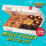 Pre-assorted Mixed Dozen Donuts for ₱299 @ Krispy Kreme