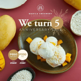 Anniversary Sale: Half Gelato Gallons for ₱850 (Pints for ₱330) @ Manila Creamery