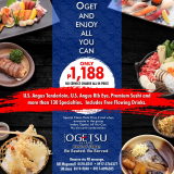 Eat-All-You-Can Japanese Food for ₱1,188 @ Ogetsu Hime