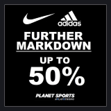 Up to 50% Off on Selected Nike and ADIDAS Pairs @ Planet Sports Newport