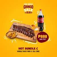 Hot Bundles for Only ₱888 @ Gringo – Chicken Ribs Friends