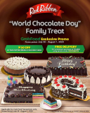 ₱50 Off and Free Delivery via GrabFood @ Red Ribbon Bakeshop