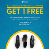 Buy 1, Get 1 FREE Footwear @ Payless