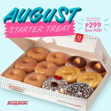 Pre-Assorted Mixed Dozen Donuts for ₱299 @ Krispy Kreme