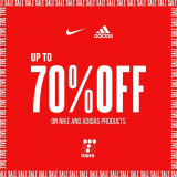 Anniversary Sale: Up to 70% Off on Nike and Adidas Products @ Toby’s Sports
