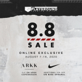 Online Exclusive 8.8 Sale @ The Playground Premium Outlet