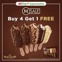 Special Discounts on Magnum Ice Cream in AllDay Supermarket @ Evia Lifestyle Center