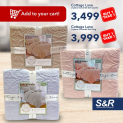 S&R Membership Shopping – Buy 1, Take 1 on Cottage Lane 3-Piece Coverlets