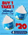 Ministop – Buy 1, Get 1 Vanilla Sundae Cup for ₱20