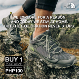 The North Face – Buy 1 Footwear, Get the 2nd Pair at ₱100