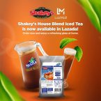 Shakey’s House Blend Iced Tea Now Available at Lazada