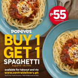 Popeyes – Buy 1, Get 1 Spaghetti