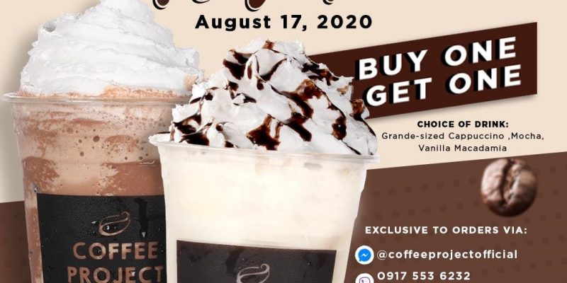 Coffee Project – Share a Shake: Buy 1, Get 1 Promo