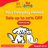 Pet Express – Sale Up to 20% Off via Lazada