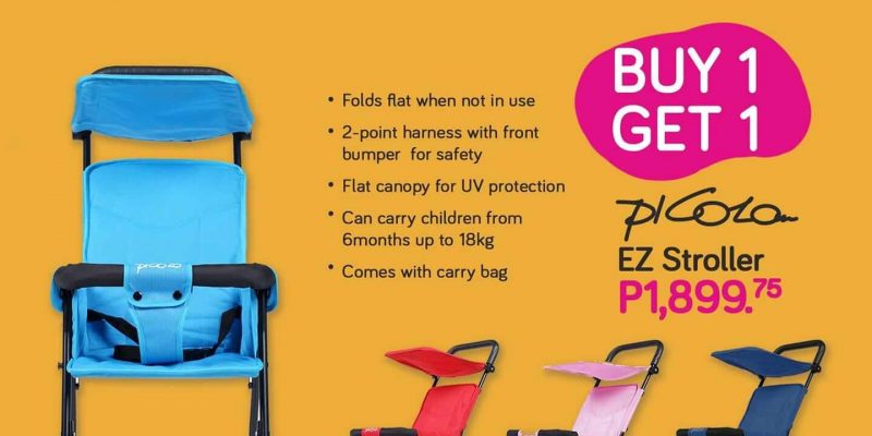 The SM Store – Buy 1, Get 1 Baby Company’s Picolo EZ Stroller at ₱1,899.75