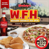 Shakey’s – Weekday Favorite Hot (W.F.H.) Deal for ₱399 (Save ₱226)