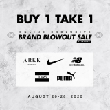 The Playground Premium Outlet – Brand Blowout Sale: Buy 1, Take 1 Online Exclusive