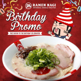 Ramen Nagi – Birthday Promo: FREE Butao to the Birthday Celebrator