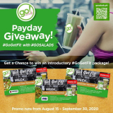 Payday Giveaway: Become Go Salad’s #GoGetFit September Winner