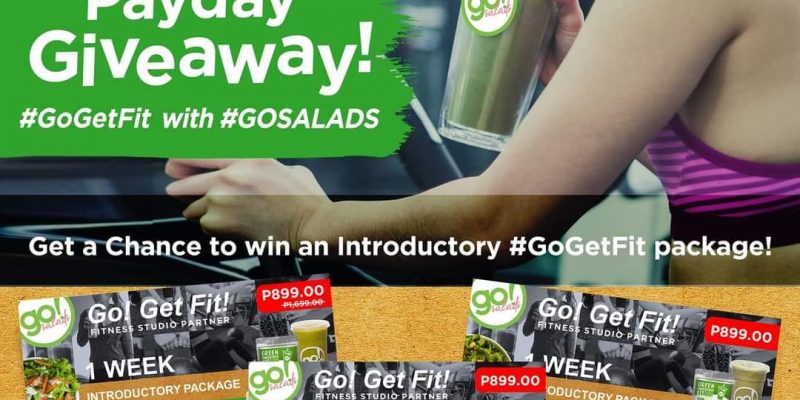 Payday Giveaway: Become Go Salad’s #GoGetFit September Winner