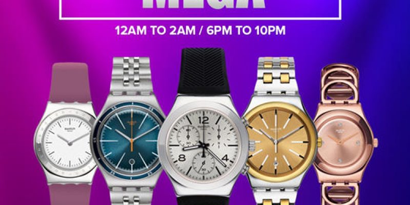 Swatch – 9.9. Lazada Big Brands Sale: Get Up to 30% Off Watches